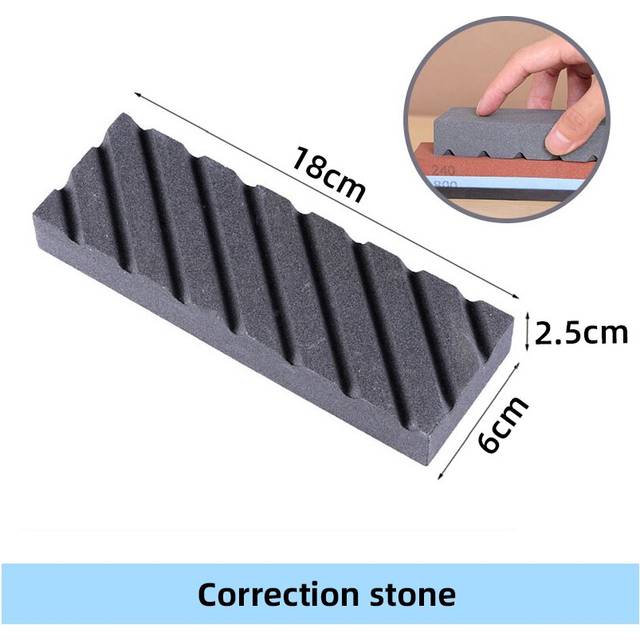 (a-correction stone) Ax Blade Tools Sharpening Stone Knife Sharpener Whetstone Dual Grit Multi-Purpose grinding Hatchets Machetes Shovels outdoor