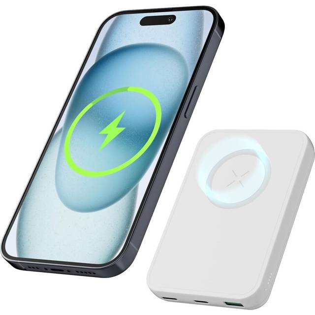 Battery Pack MagSafe Wireless Charging Power Bank For iPhone 15 14 13