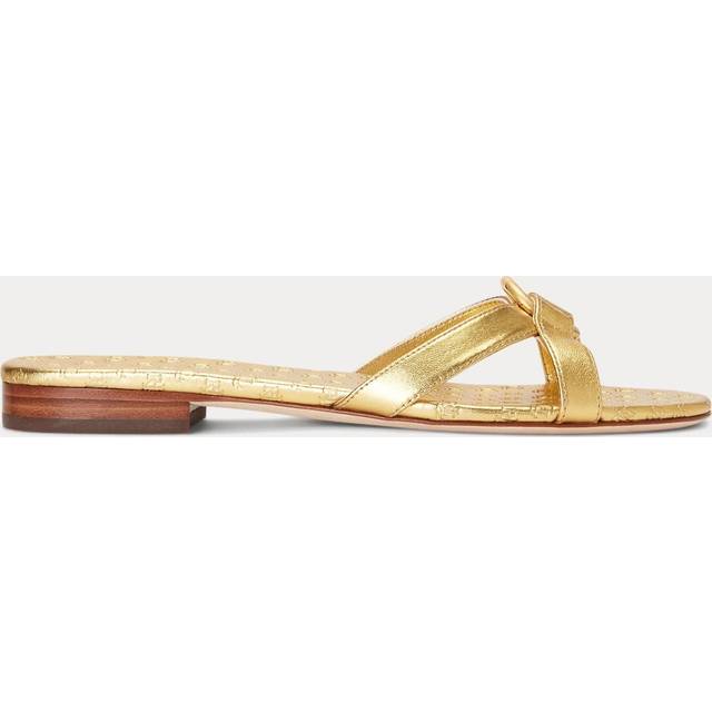 Lauren Ralph Lauren  Mules / Casual Shoes EMMY-SANDALS-SLIDE  - 6 - Gold - 6