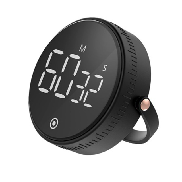 Magnetic Kitchen Timer LED Digital Timer Manual Countdown Timer Alarm Clock Cooking Shower Study Fitness Stopwatch Time