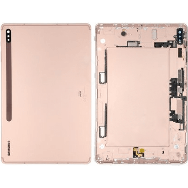 Samsung Galaxy Tab S7 Plus 12.4" WiFi Baksida - Brons