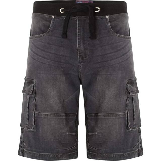 Kam ivan dark used stretch denim shorts 40"42"44"46"48"50"52"54"56"58"60"