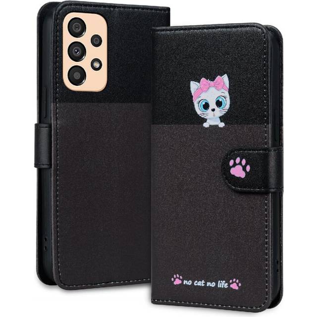 (Gray ) Case for Samsung Galaxy A33 5g Shockproof Simple Business Flip Cover Leather Case Wallet