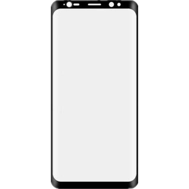 for Galaxy S8 9H Surface Hardness Full Screen Tempered Glass Screen(Black)