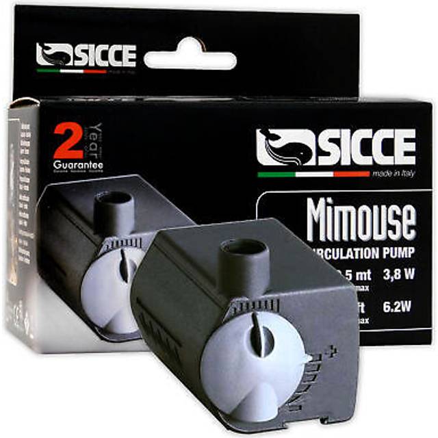 Sicce Mi-Mouse Pump Recirculation Indoor Fountian Aquarium Terrarium Turtle Tank