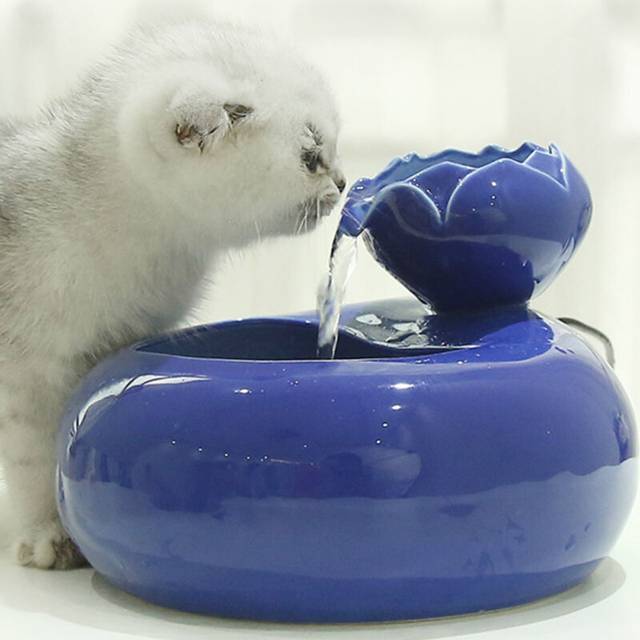 Automatic electric pet water fountain dog cat drinking bowl drinker tank drinker