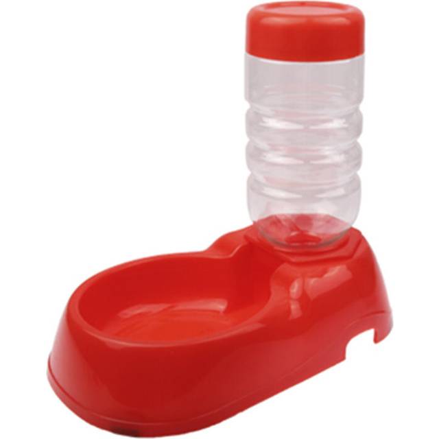 Pet Plastic Basin Automatic Water Dispenser(Red)