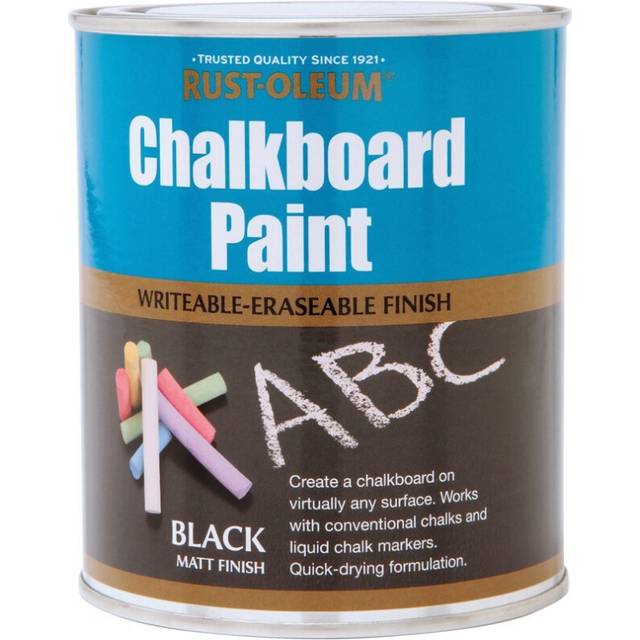 Rust-Oleum 750ml Chalkboard Paint - Black