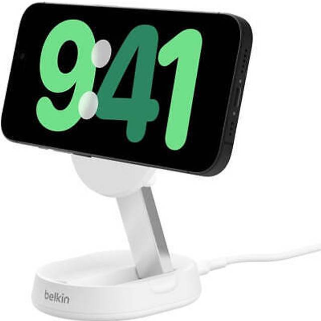 BELKIN BoostCharge Pro Qi2 Convertible Wireless Charging Stand - White, White