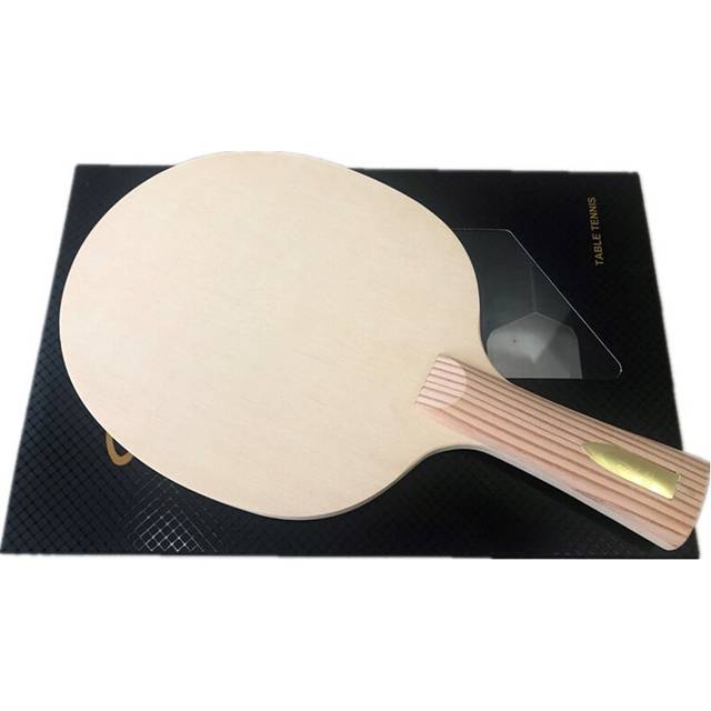 Stuor enkel hinoki 1 ply hinoki speed 90 bordtennisracket pingisblad blad massiv cypress av+ - L&#xE5;ngt handtag fl