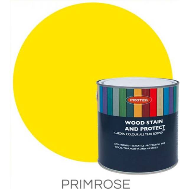 Protek Wood Stain & Protector - Primrose 1 Litre - Yellow