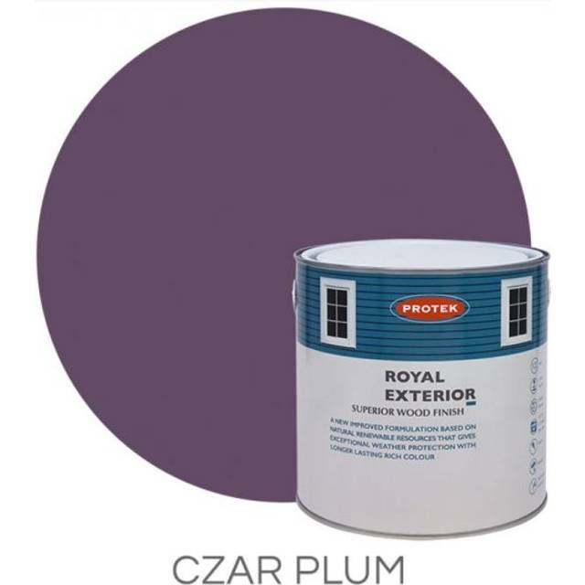 Protek Royal Exterior Paint, Czar Plum 1L