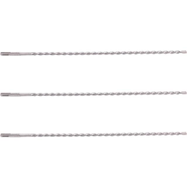 3X, 50cm 500mm SDS+ PLUS 10mm Hammer Masonry Drill Bit Sds Long (20 x 3/8 Inch)