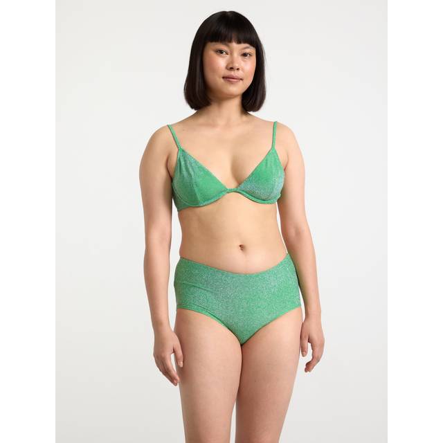 Glittrig hipster bikiniunderdel