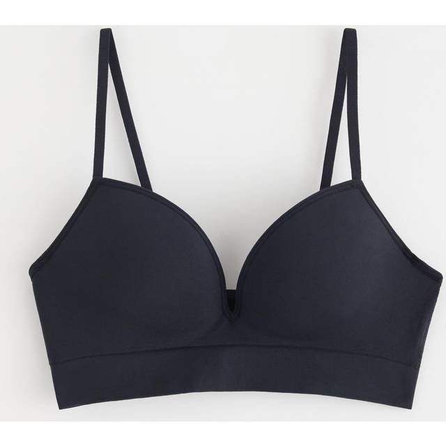 LINDEX Bra Seamless Push Up Joy |Svart |M