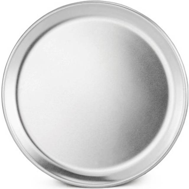 New Star Foodservice 50790 RestaurantGrade Aluminum Pizza Pan  Baking Tray  Coupe Style  8Inch
