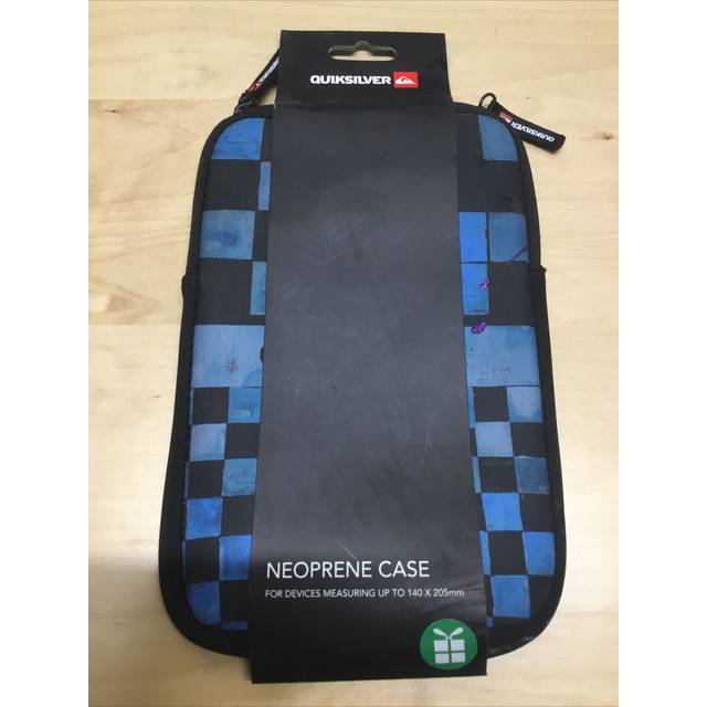 Quiksilver Ipad Neoprene Sleeve Case Pouch Blue Dna Design New