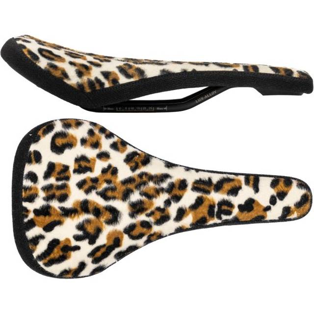 SDG Bel Air V3 Traditional Lux-Alloy Animal Print Saddle - Leopard - Black/brown/cream