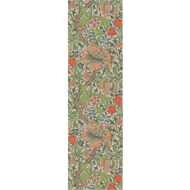 Ekelund Linneväveri Golden Lily table runner 35x120 cm Multi
