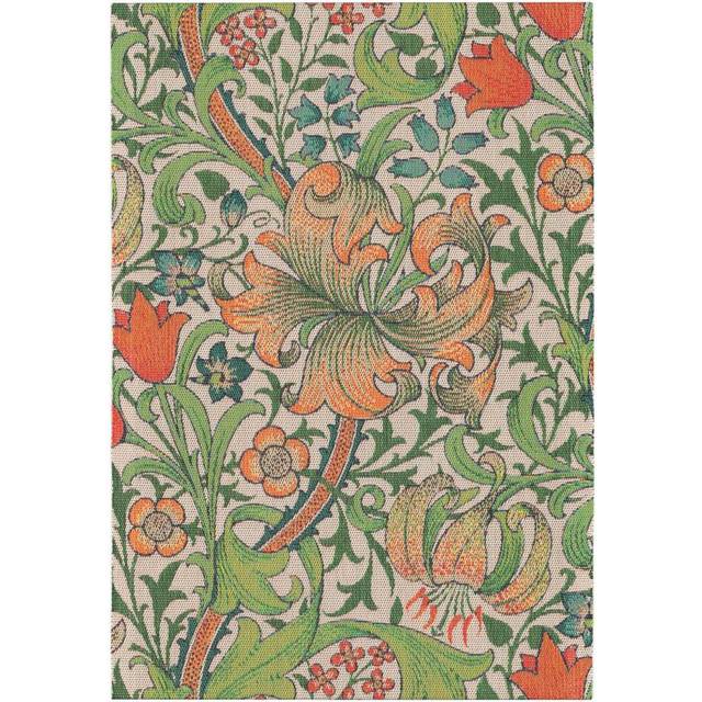 Ekelund Linneväveri Golden Lily kökshandduk 35x50 cm Multi - Gul