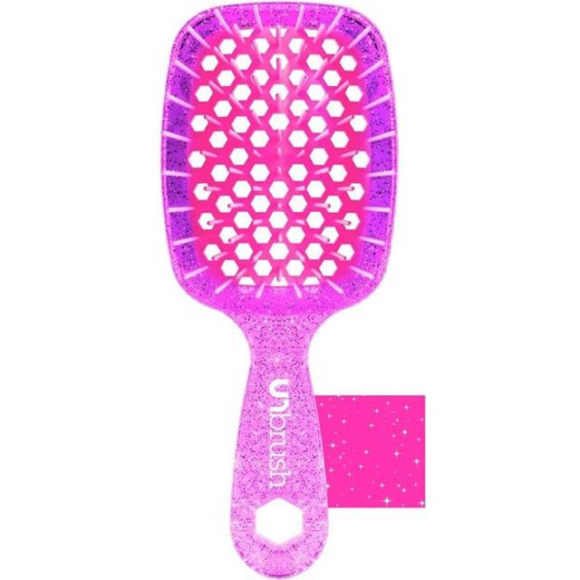 FHI Heat unbrush mini & dry vented detangling hair brush, rose quartz 0.09 pounds