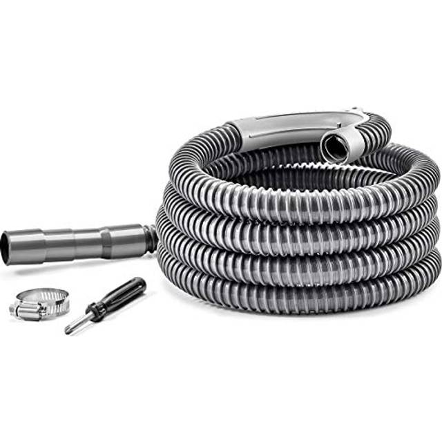 TT FLEX Washing Machine Drain Hose 10 FT Corrugated and Flexible Washer Drain Hose Replacement Discharge Hose for Washing Machines with Clamp and Scre