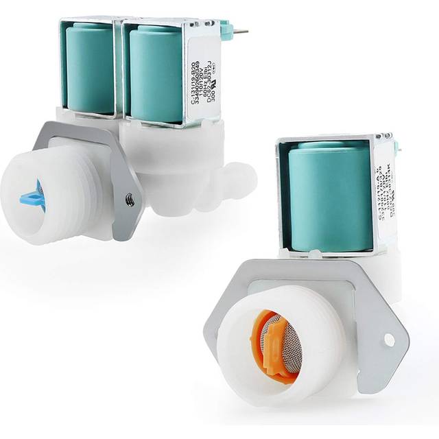 DC62-30312J-DC62-30314K Washer Cold and Hot Side Water Valve Set by AMI PARTS Compatible with ken-more sam-sung Washer-Replaces DC62-30314H AP4204532