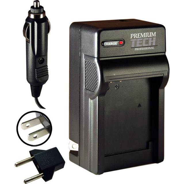 Power2000 PT-106 Charger for Kodak PixPro LB-070 Battery in Black