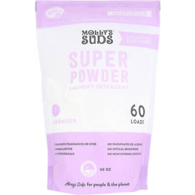 Molly&#39;s Suds Super Laundry Powder Concentrated 60 Loads Lavender 60 oz