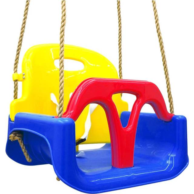 Littletom - Children Swing with safety bar YU-126 ropes 1,8m long