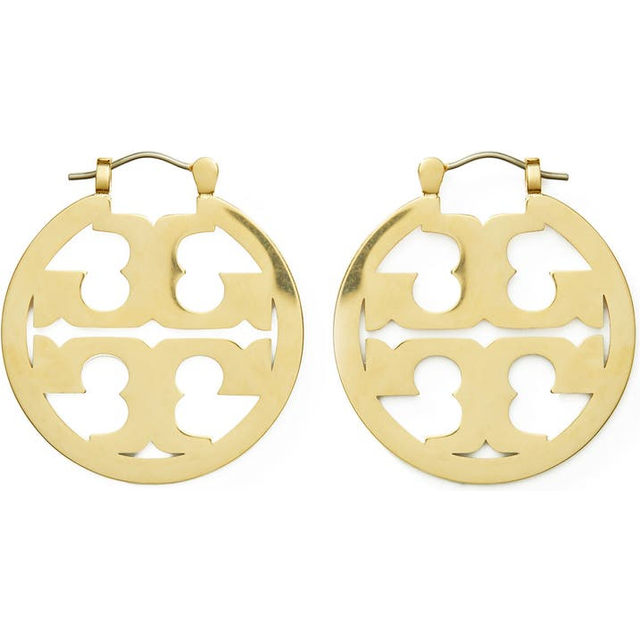 【関税&送料込】Tory Burch Miller Hoop Earrings Amazon.com: Tory Burch Women's Small Miller Hoop Earrings