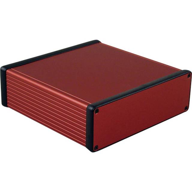 Hammond 1455T1601RD Extruded Aluminium Enclosure 160 x 165 x 51.5m...