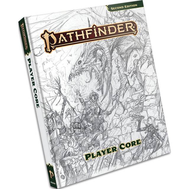Paizo Publishing Pathfinder 2Nd Edition: Player Core Sketch Cover