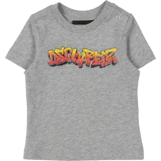 Dsquared2 Infant T-shirt Grey Size 9 Cotton