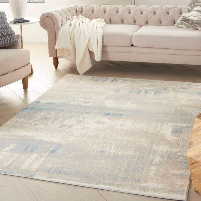 SOLACE - Area Rug - Blue (Rectangle 5&#39;3 x 7&#39;3&#34;)