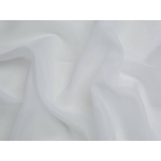Minerva Core Range Polyester Voile Fabric Ivory
