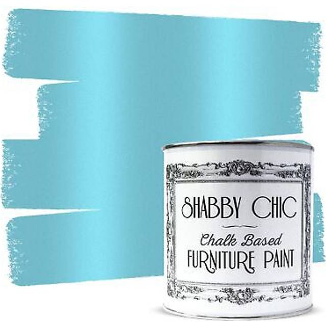 Metallic Blue Furniture Paint great for creating a shabby chic style. 1 litre