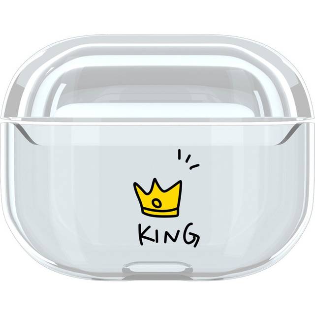 AirPods Pro fodral med sött mönster - Kung