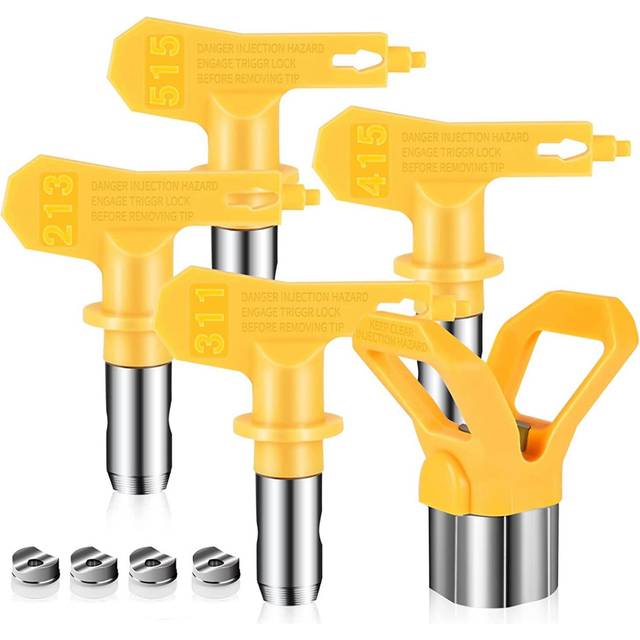 5-Piece Airless Paint Sprayer Tip for Airless Spray Paint Tip Nozzle