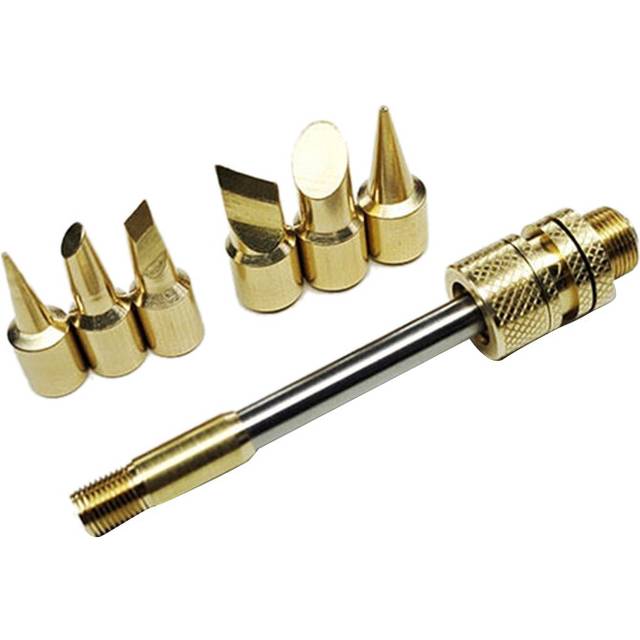 510 Electric Soldering Iron Tip 20-100W Cutter 6 Golden