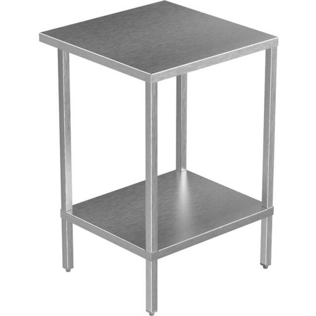 (600 x 600mm, No) Stainless Steel Commercial Kitchen Table
