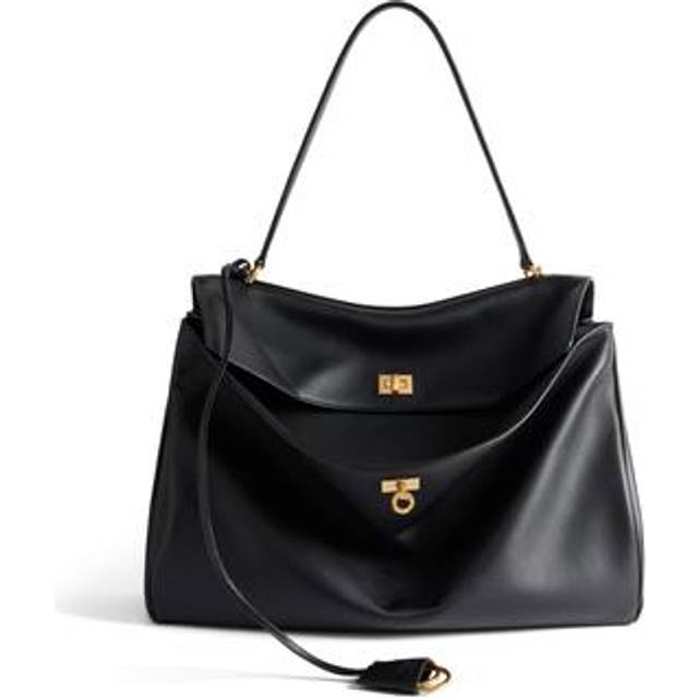 Balenciaga Rodeo Large Handbag - Black - Women's - Calfskin