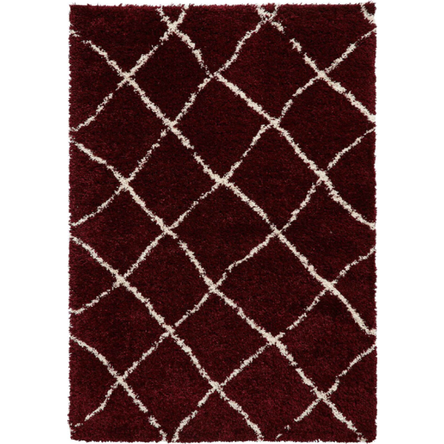 Scandi Berber G257 Rug - Scandi Berber G257 Red Cream