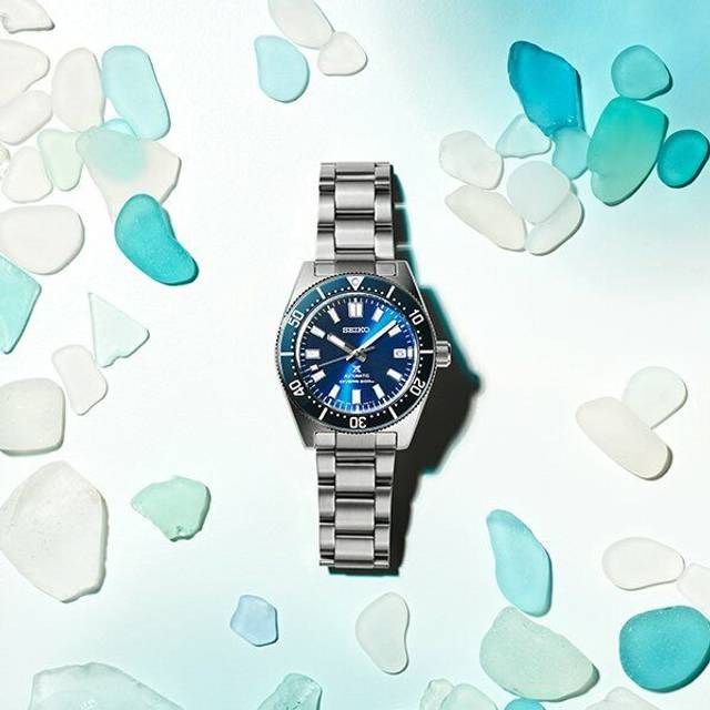 Seiko Prospex 1965 Mechanical Divers Modern Design Shop Exclusive Model SBDC163 Watch Mechanical Royal Blue Shop Men's [Core Exclusive]
