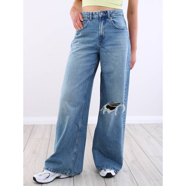 Tally Weijl Blue High Waist Wide Leg Jeans - 10
