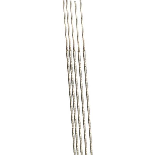 5Pcs 400Mm Diamond Wire Saw Blade, Saw Rods for Cutting Jade Metal Ceramic Resin Jewelry Hand Tools,Diameter 1 Mm