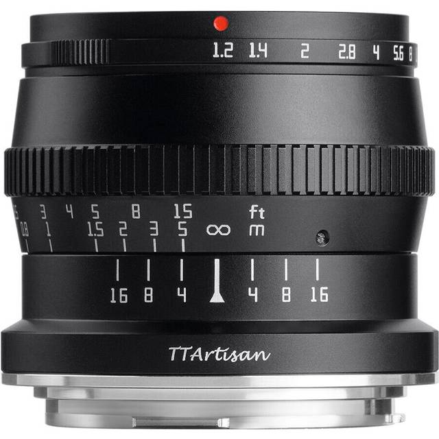 TTArtisan 50mm C RF Mount Black Master Optics f/1.2 APS-C black