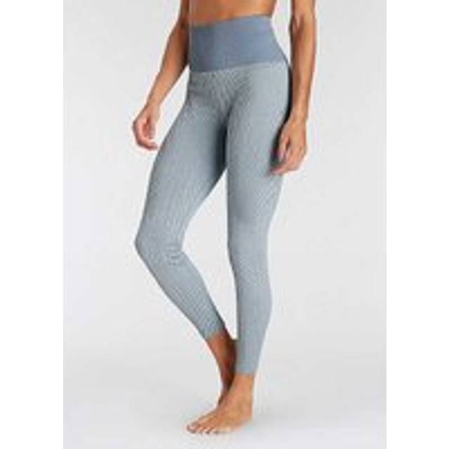 Vivance Active Wide Elasticated Waistband Leggings - Blue