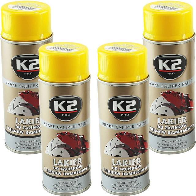K2 Bromsoksfärg L346ZO aerosol gul 400