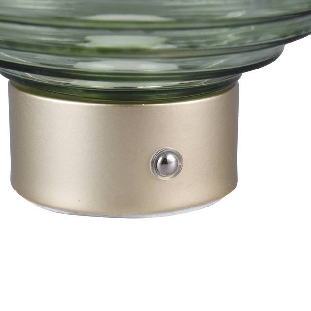 Trio Lighting - Earl 14cm - Portabel lampa - Grön